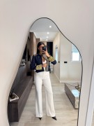 CHAQUETA EXCLUSIVA ALAMARES - BLANCA