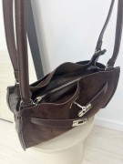 BOLSO TOTE KELLY (PIEL DE ANTE) - MARRÓN