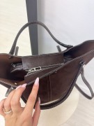 BOLSO TOTE ANTE - MARRÓN