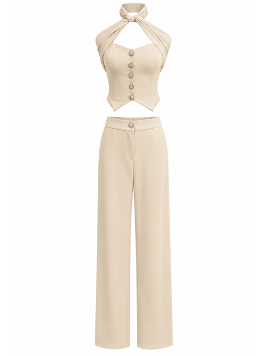 CONJUNTO CANNES - BEIGE