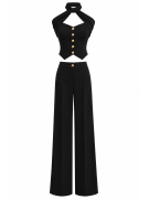 CONJUNTO CANNES - NEGRO