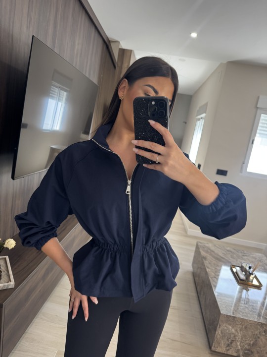 CHAQUETA CAROLINA - AZUL MARINO