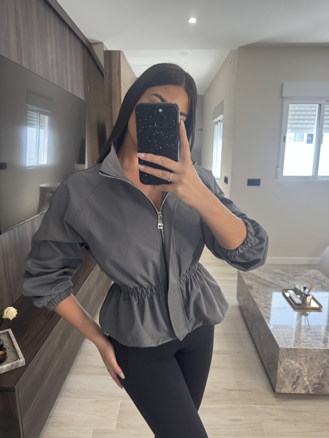 CHAQUETA CAROLINA - GRIS