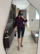 CHAQUETA CAROLINA - BURDEOS