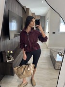 CHAQUETA CAROLINA - BURDEOS