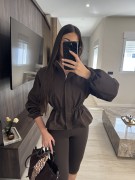 CHAQUETA CAROLINA - MARRÓN