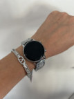 RELOJ DIGITAL ESFERA LISA PLATA