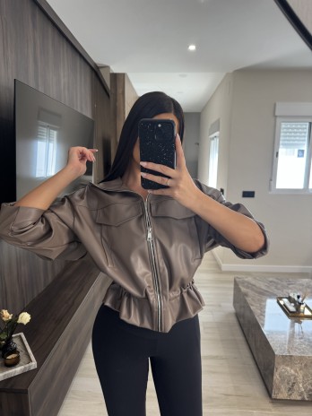 CHAQUETA POLIPIEL - TOUPE