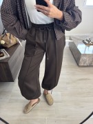 PANTALÓN CHÁNDAL LAZADA - MARRÓN