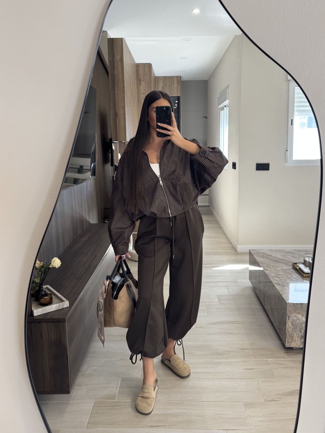 PANTALÓN CHÁNDAL LAZADA - MARRÓN