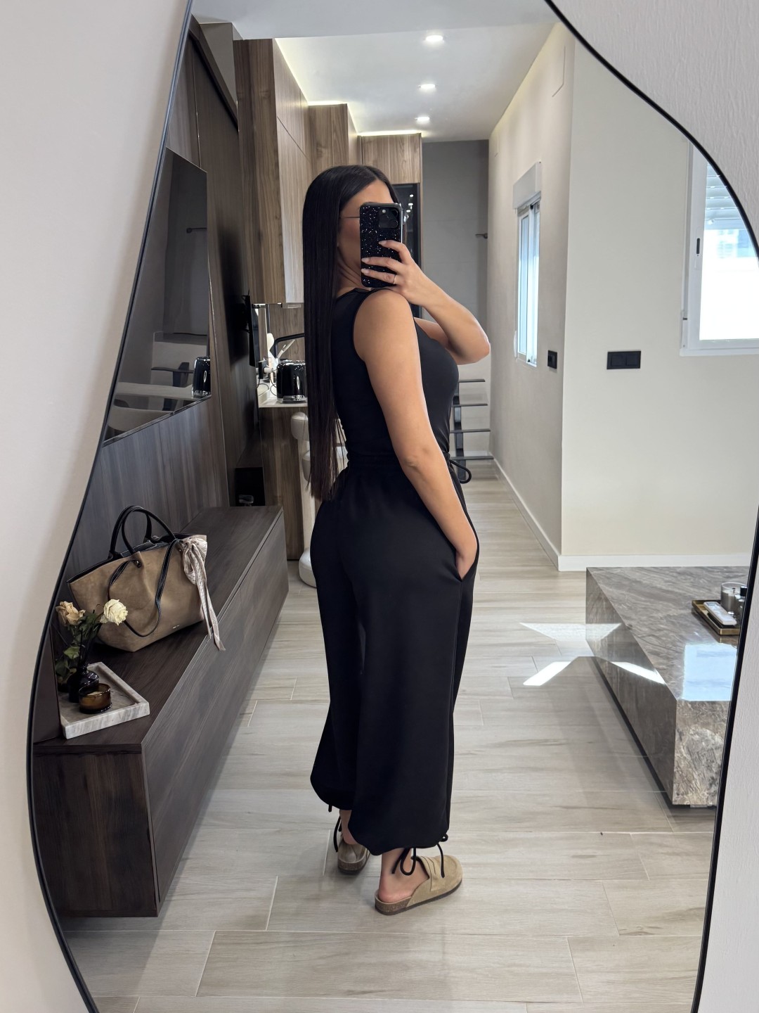 PANTALÓN CHÁNDAL LAZADA - NEGRO