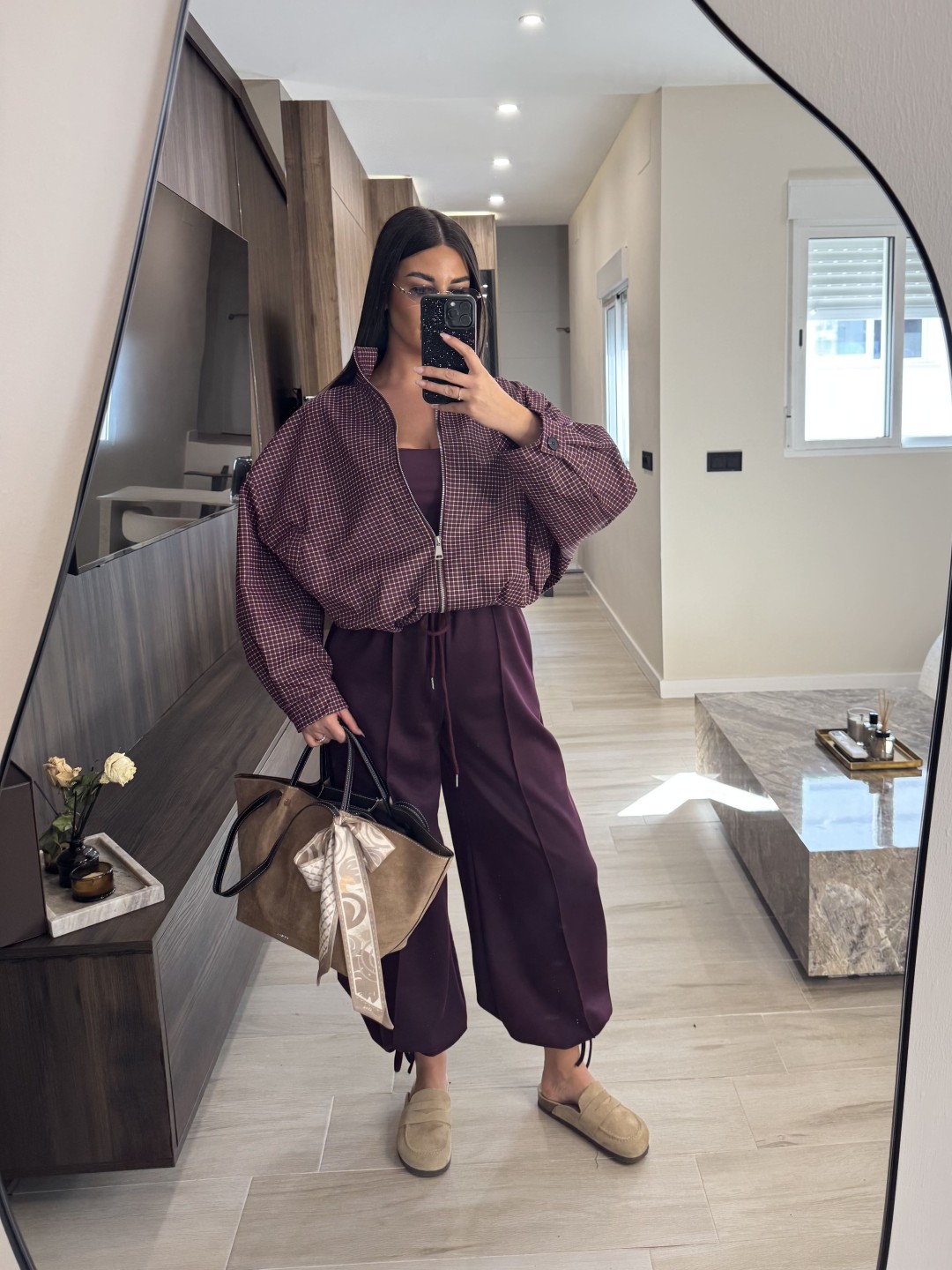 PANTALÓN CHÁNDAL LAZADA - BURDEOS