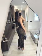 VESTIDO MIDI COMBINADO TUL - LEOPARDO
