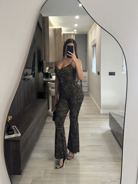 PANTALÓN LICRA PREMIUM - LEOPARDO