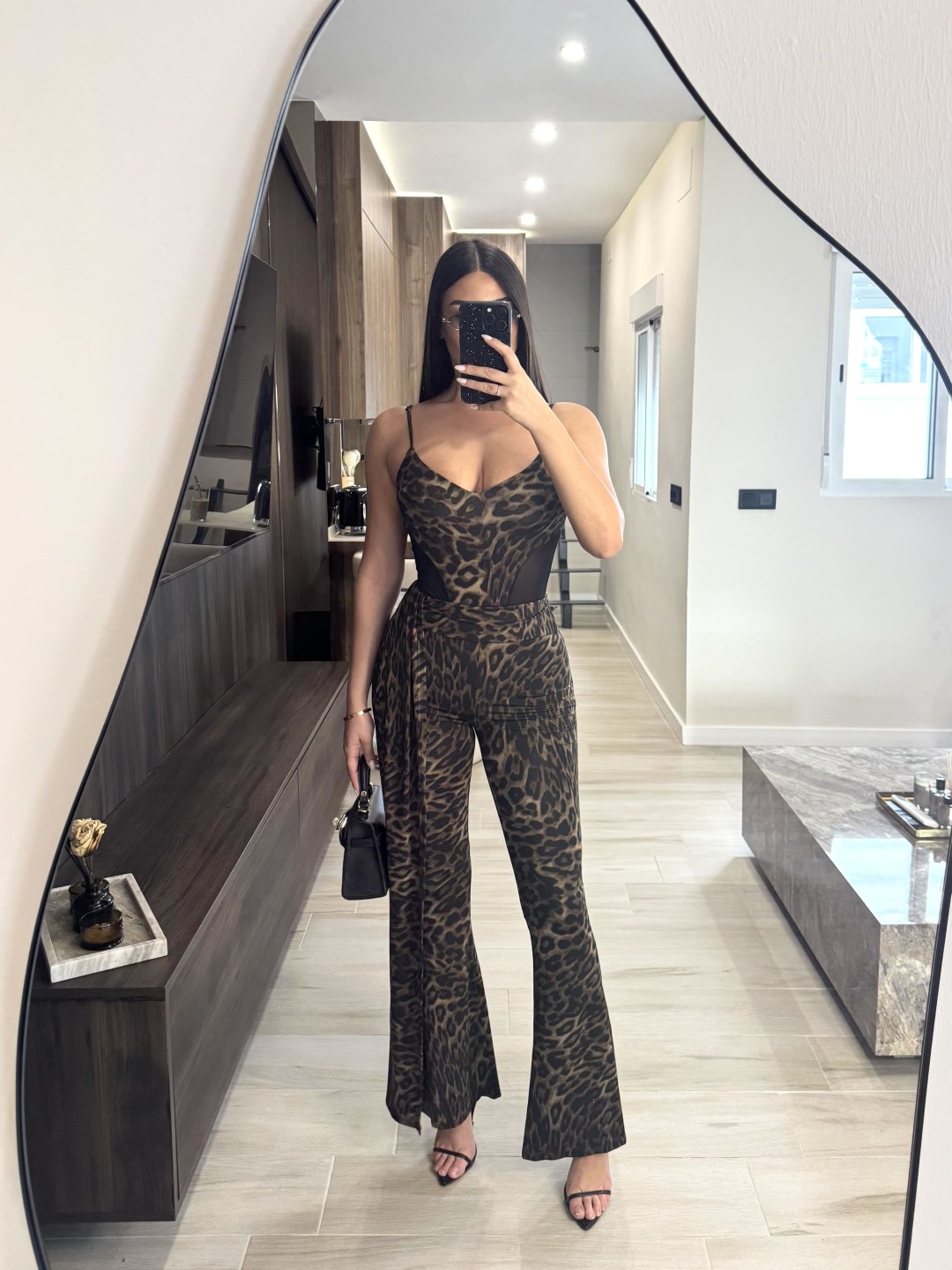 BODY COMBINADO TUL - LEOPARDO