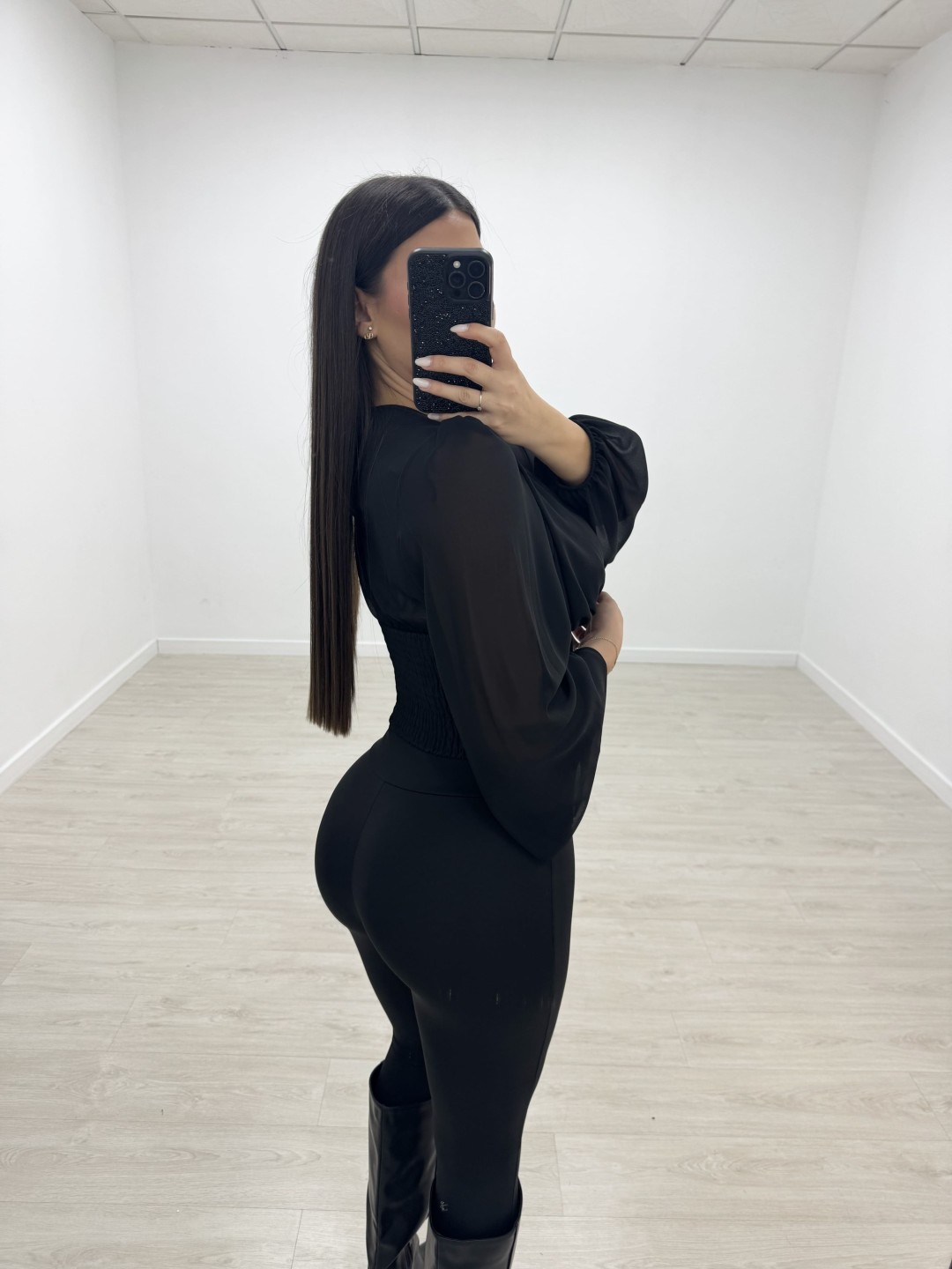 LEGGINS LICRA FRÍA - NEGRO