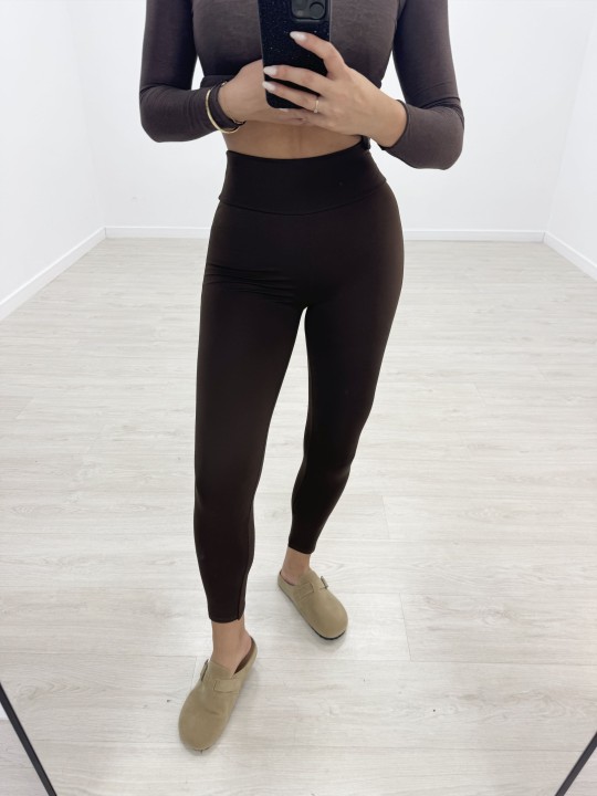 LEGGINS LICRA FRÍA - MARRÓN