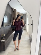 LEGGINS LICRA FRÍA CAPRI - NEGRO