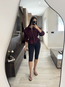 LEGGINS LICRA FRÍA CAPRI - NEGRO