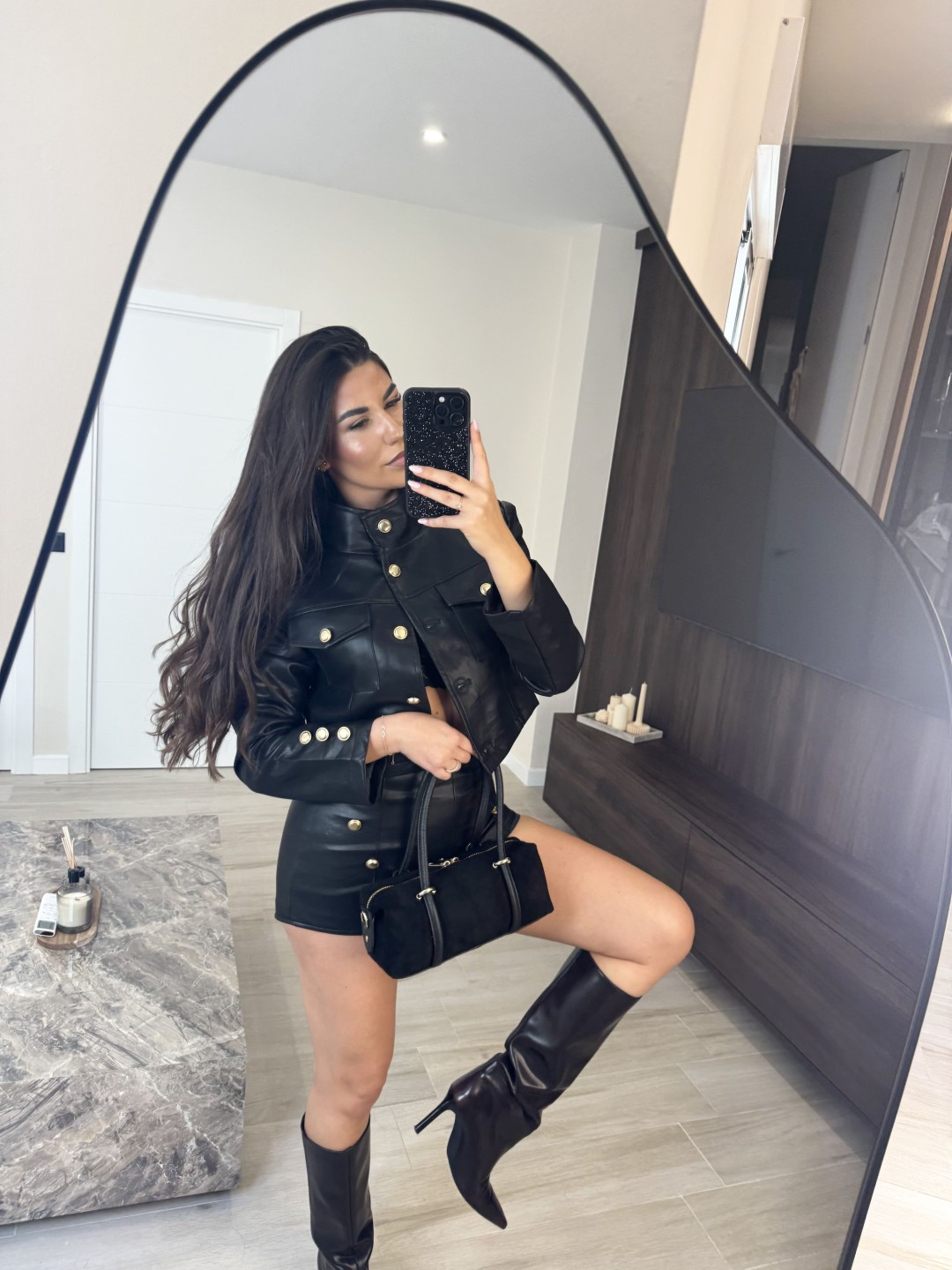 CONJUNTO EXCLUSIVO PAULA - NEGRO