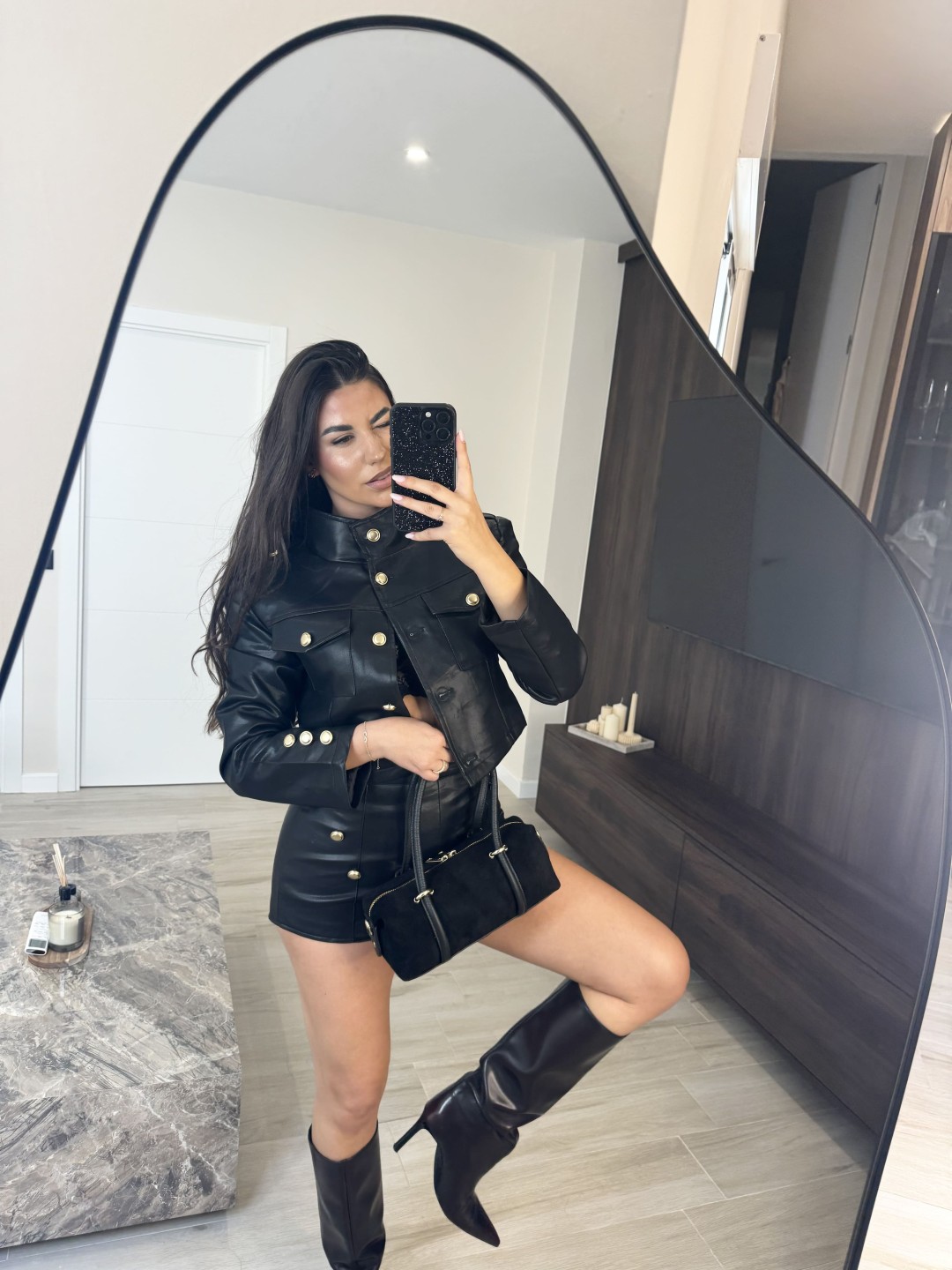 CONJUNTO EXCLUSIVO PAULA - NEGRO