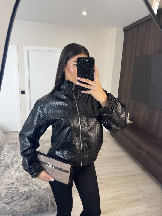 CHAQUETA BOTTEGA - NEGRO