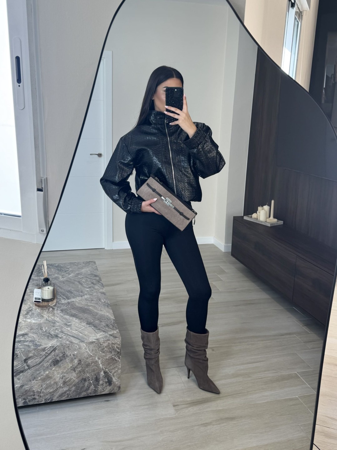 CHAQUETA BOTTEGA - NEGRO