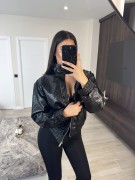 CHAQUETA BOTTEGA - NEGRO