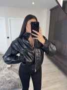 CHAQUETA BOTTEGA - NEGRO