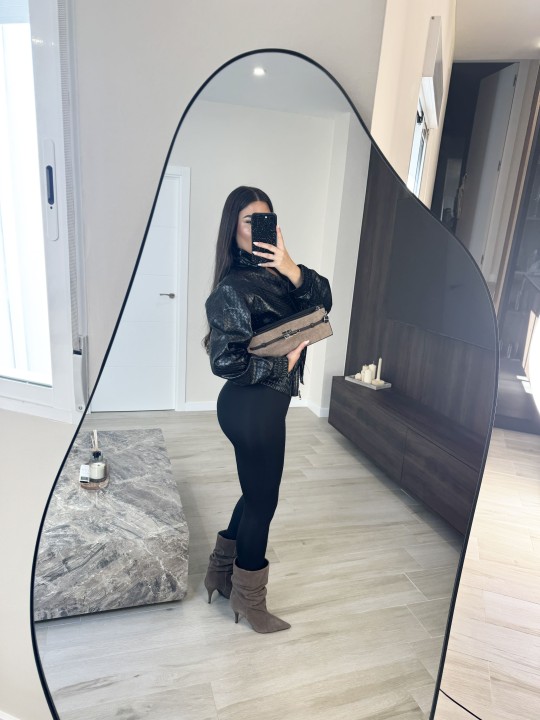 CHAQUETA BOTTEGA - NEGRO