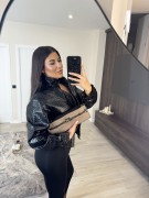 CHAQUETA BOTTEGA - NEGRO