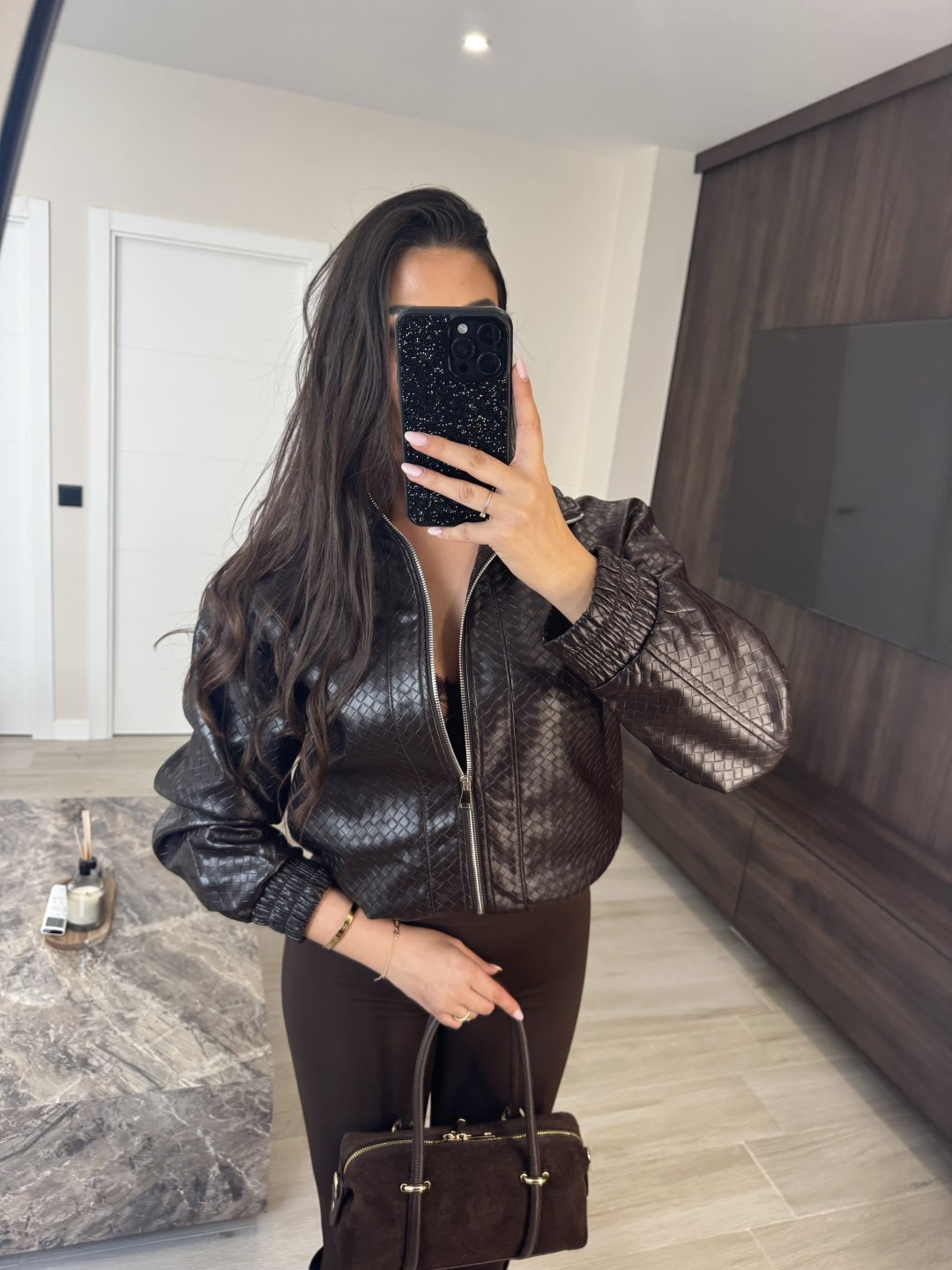 CHAQUETA BOTTEGA - MARRÓN