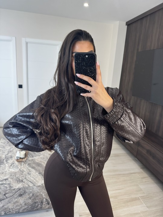 CHAQUETA BOTTEGA - MARRÓN