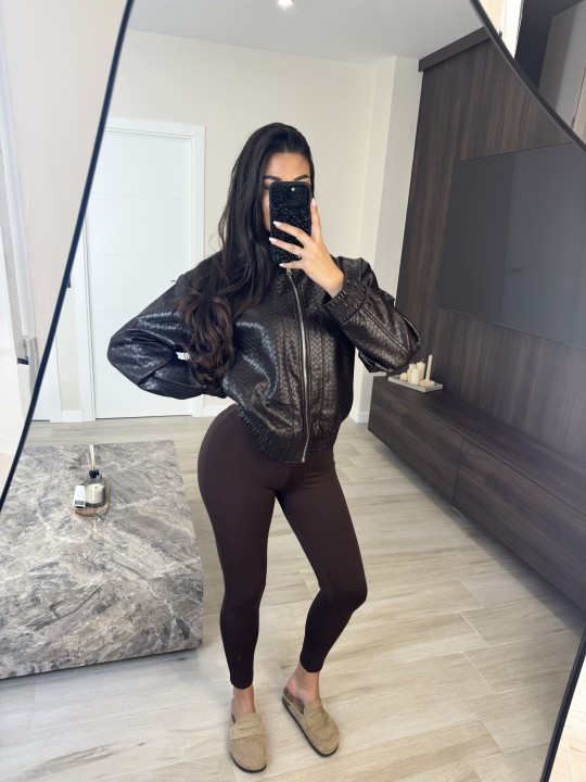 CHAQUETA BOTTEGA - MARRÓN