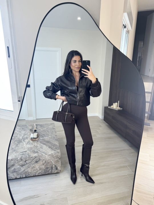 CHAQUETA BOTTEGA - MARRÓN