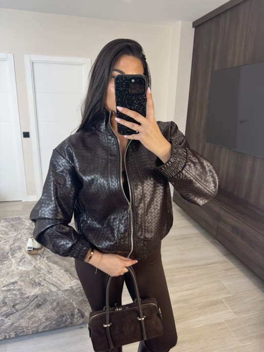 CHAQUETA BOTTEGA - MARRÓN
