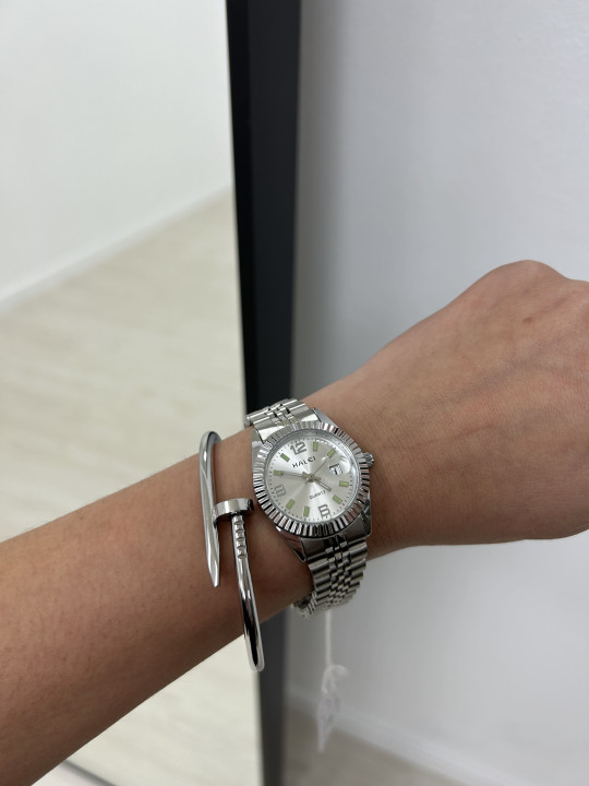 RELOJ ROLEX PLATA