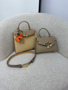 BOLSO MINI KELLY (PIEL 100%) - TOUPE