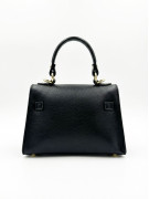 BOLSO MINI KELLY (PIEL 100%) - NEGRO