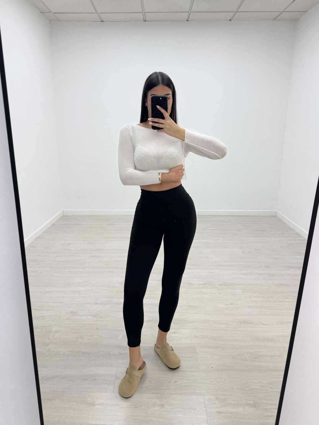LEGGINS LICRA FRÍA - NEGRO