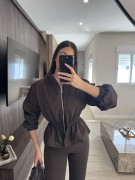 CHAQUETA CAROLINA - MARRÓN