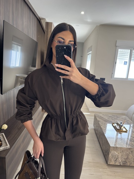 CHAQUETA CAROLINA - MARRÓN