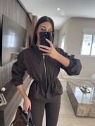 CHAQUETA CAROLINA - MARRÓN