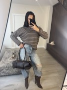 BOLSO LONG (PIEL 100%) - MARRÓN