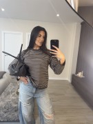 BOLSO LONG (PIEL 100%) - MARRÓN