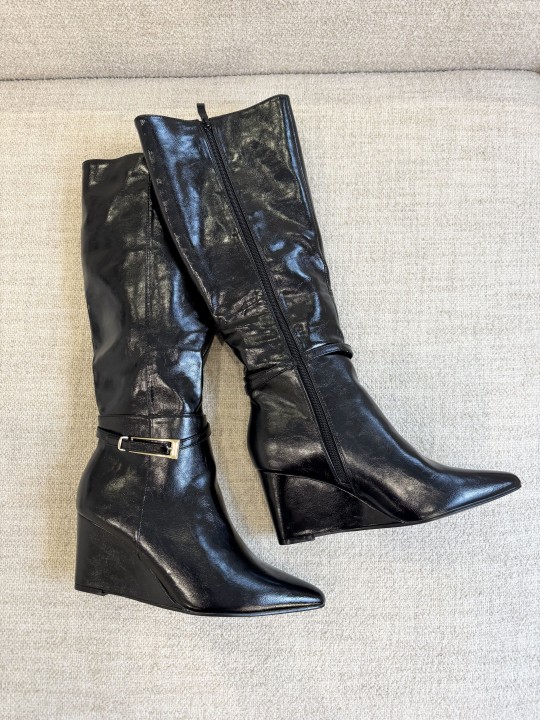 BOTA ARI CUÑA - NEGRO