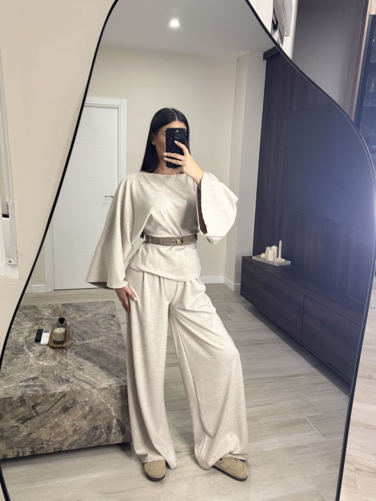 CONJUNTO PARÚ - BEIGE