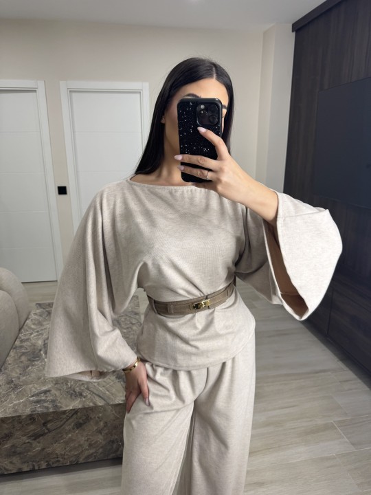 CONJUNTO PARÚ - BEIGE