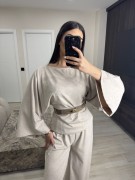 CONJUNTO PARÚ - BEIGE