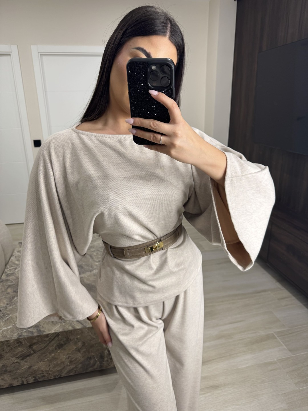 CONJUNTO PARÚ - BEIGE